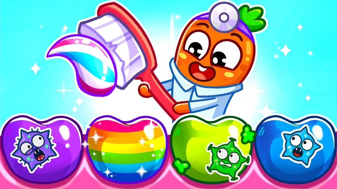 I Can Brush My Teeth All by Myself 🦷 How To Brush Teeth 😨 Kids Songs with VocaVoca Friends