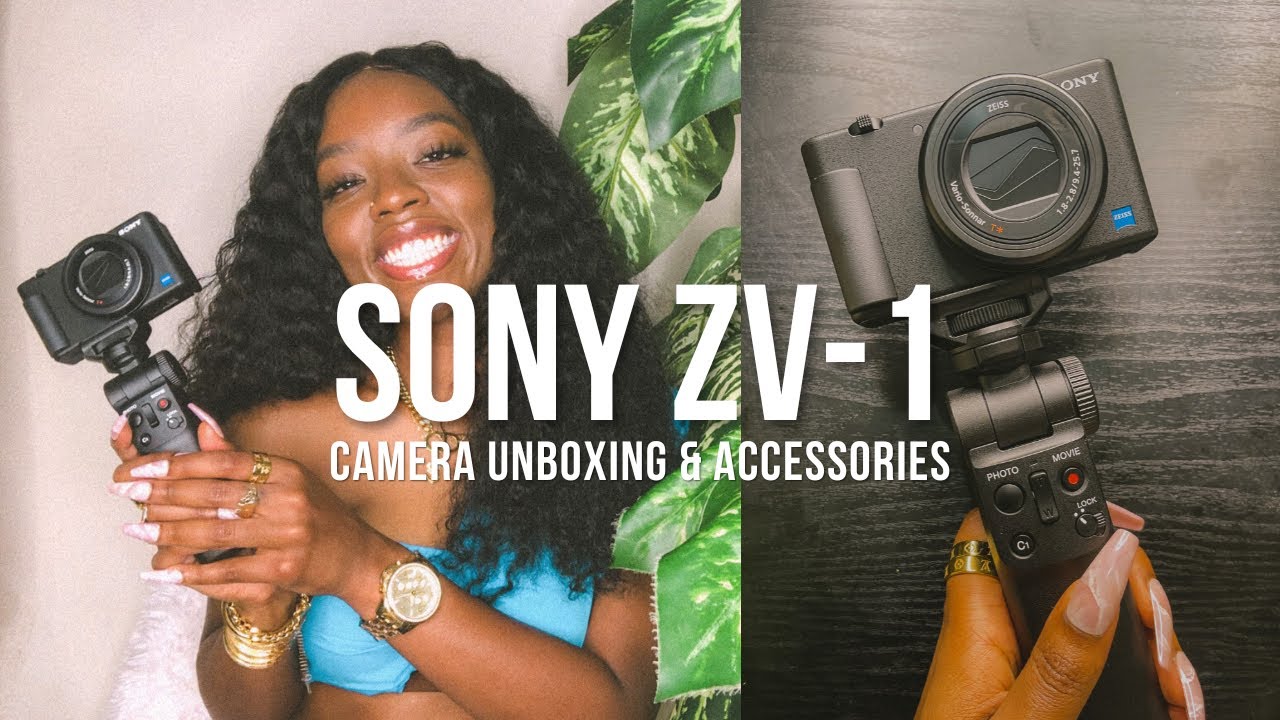 I Got A Camera!!! | Sony ZV-1 Camera Unboxing + Amazon Camera Accessories | Shanice G