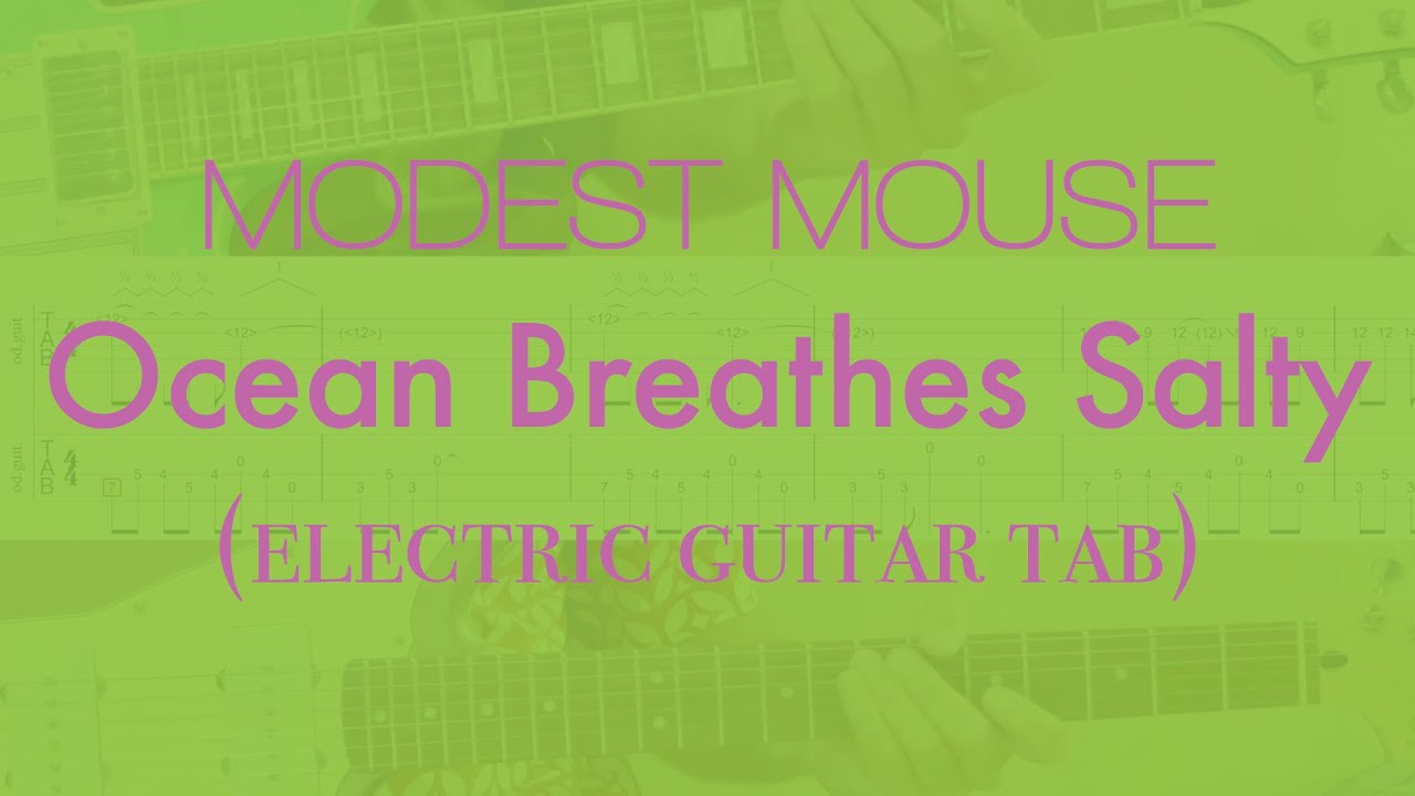 Modest Mouse - Ocean Breathes Salty (guitar tab)