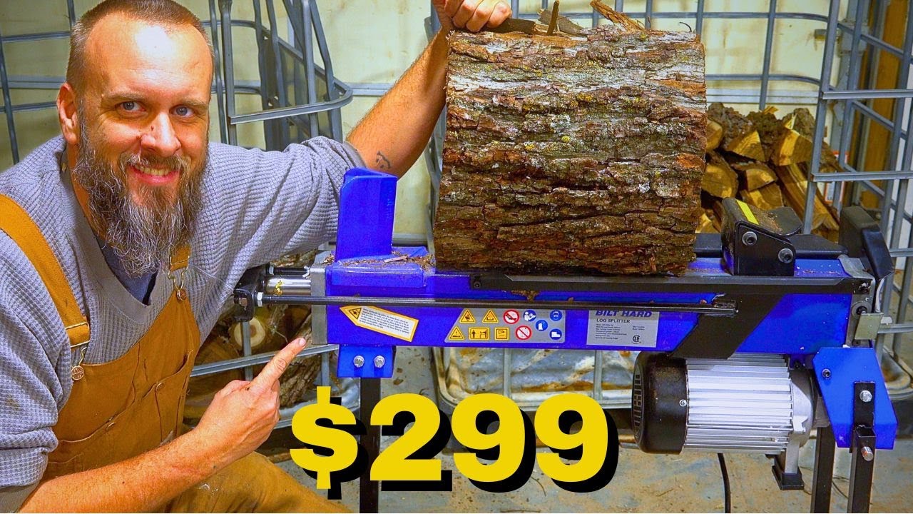Testing the Cheapest Log Splitter on Amazon