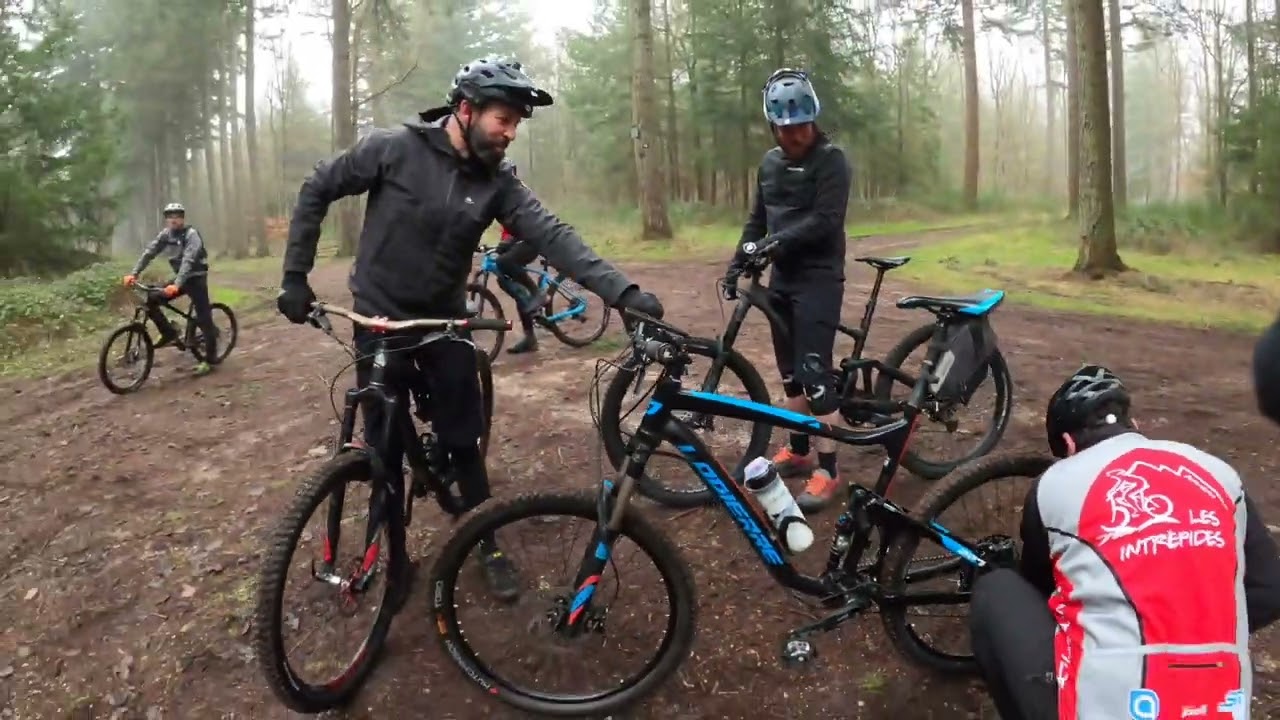 Sortie VTT bois de Nemours   HD 1080p