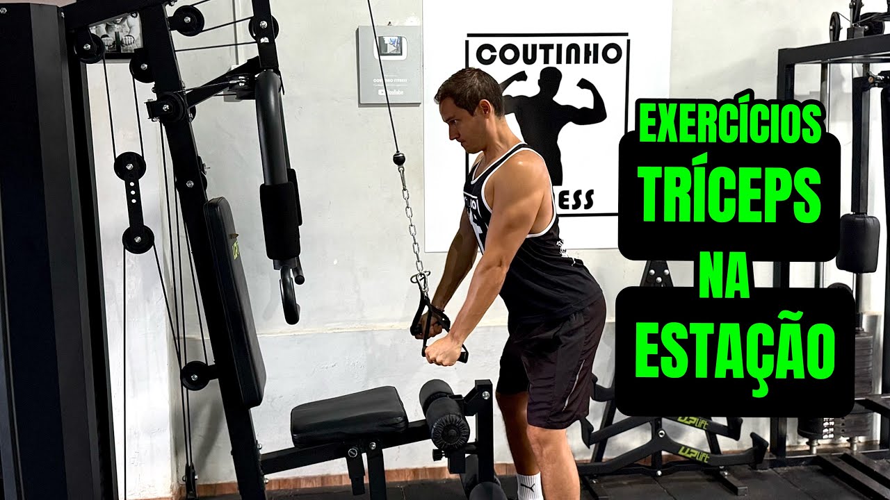 Melhores Exercícios Para TRÍCEPS na Estação de Musculação