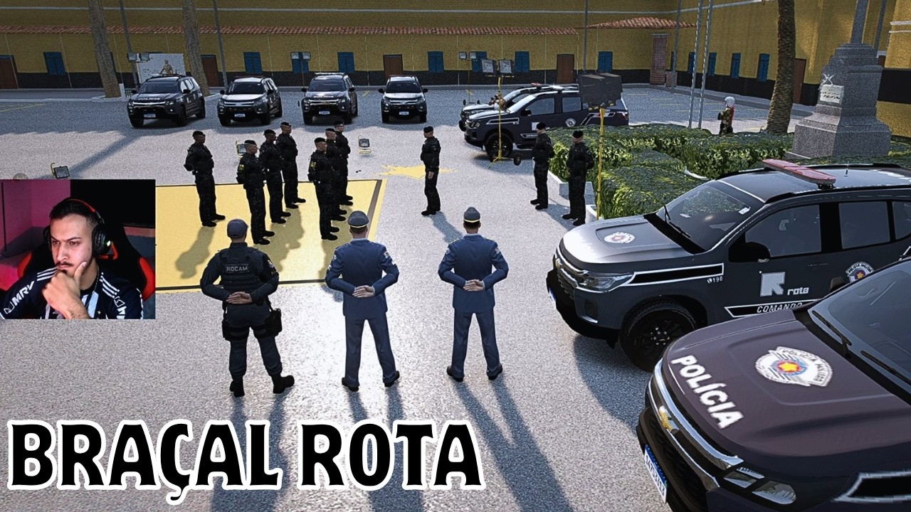 SOLENIDADE ENTREGA DE BRAÇAL NA ROTA 1°BPCHOQUE - GTA RP