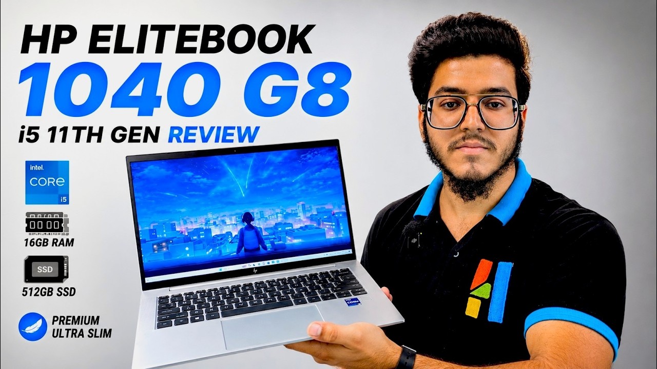 HP EliteBook 1040 G8 Review | Core i5 11th Gen | Best Business Laptop 2026