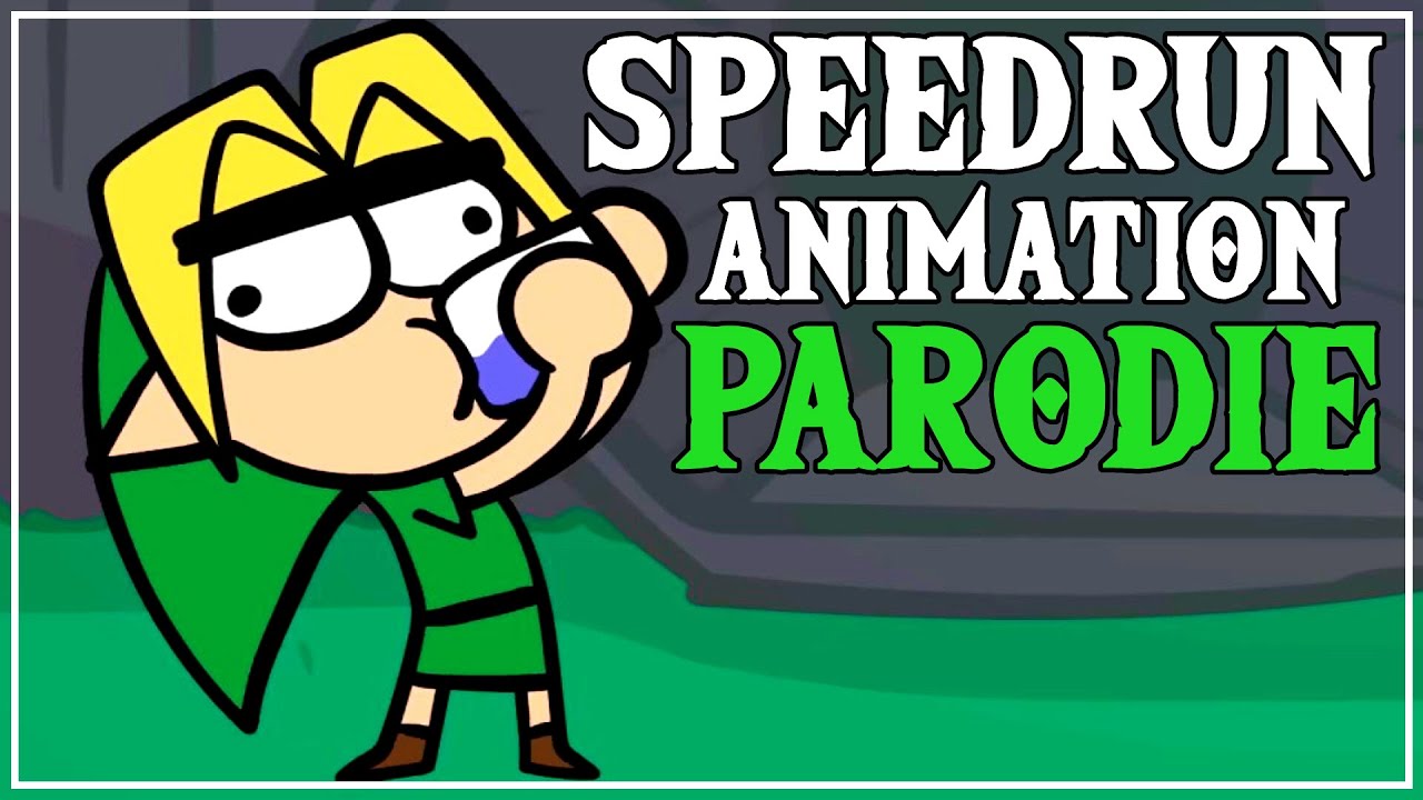 Ein Total Legitimer Ocarina of Time Speedrun Cartoon | Zelda Parodie DUB
