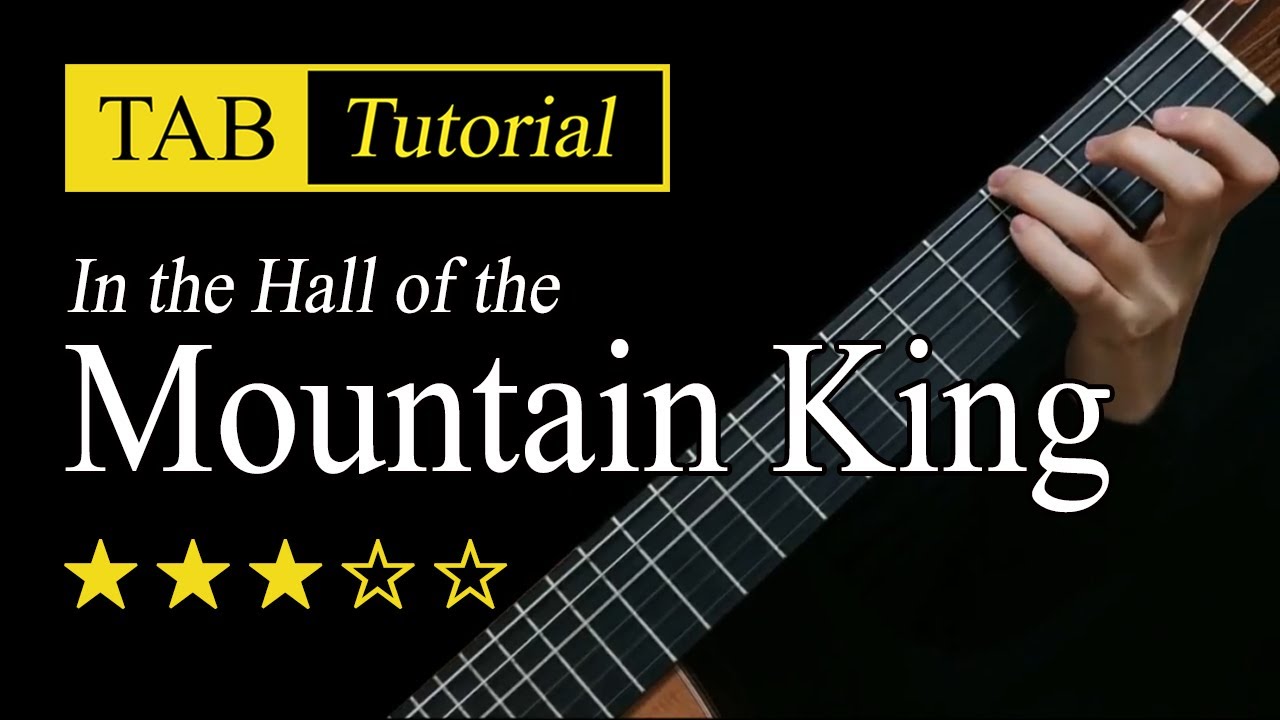 In the Hall of the Mountain King (Peer Gynt) - Guitar Lesson + TAB