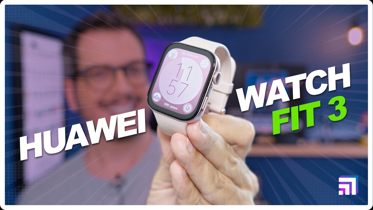 HUAWEI WATCH FIT 3 | Melhor que Apple Watch Pela Metade do Preço?