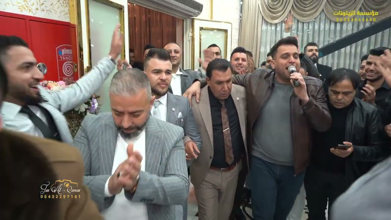 افراح البطوش اولاد ابراهيم الشيخ ابومصعب الفنان رامي الفيصل. part 1