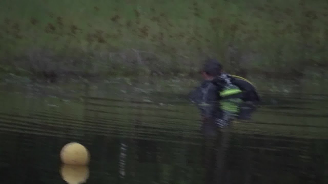 RAW VIDEO: Dive teams search pond near site where Tristyn Bailey’s body was found