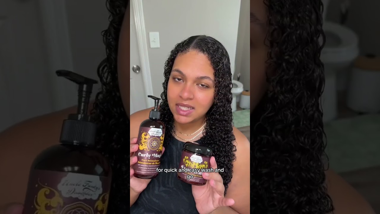 Update your wash & go routine with Curly Magic & Extra Butter!!