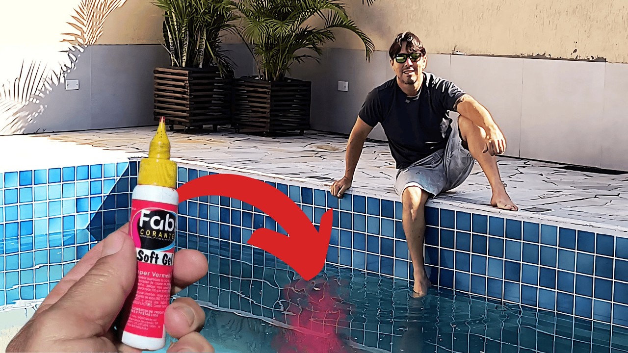 💦 Descobri um vazamento na piscina de forma super fácil | PT1