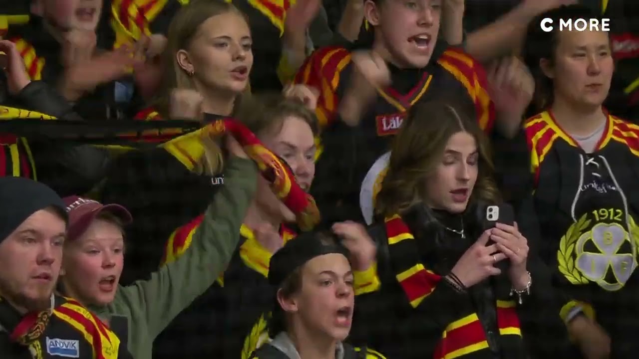 Underbara scenerna när Anton Rödin avgjorde förra Leksandsmatchen