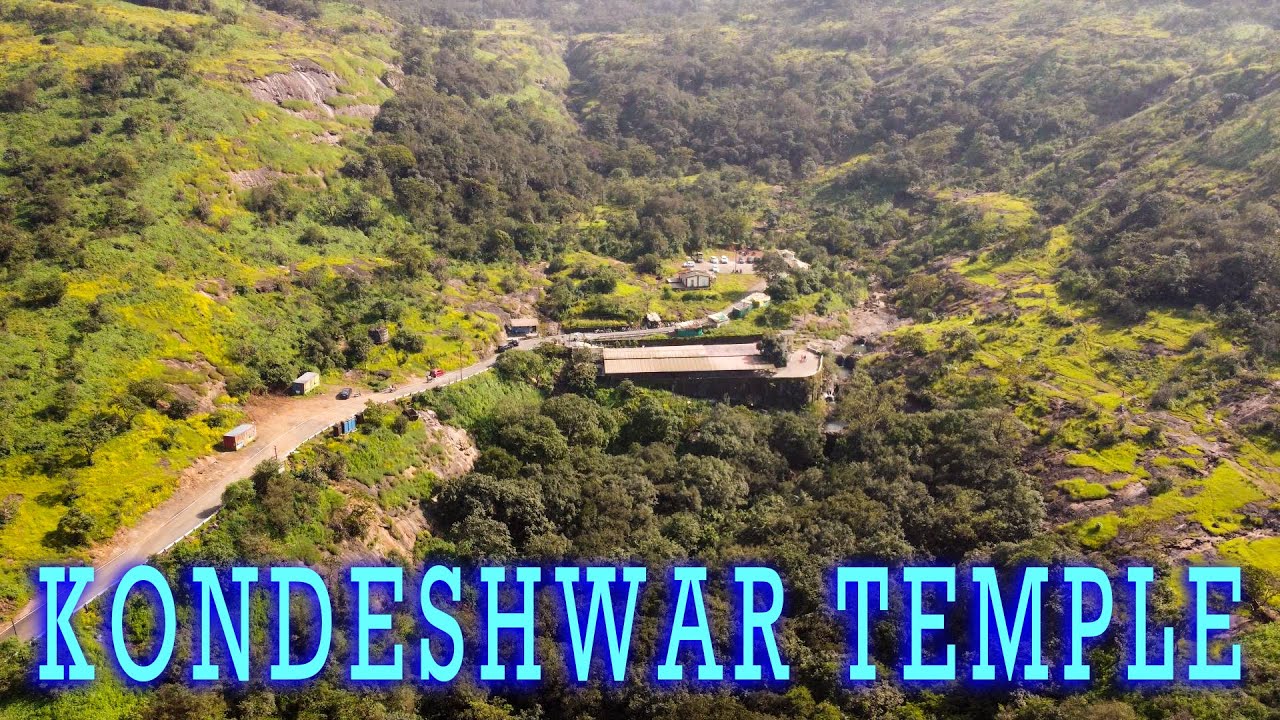 Drone Shots of Maharashtra - Kondeshwar Temple, Jambhavali Kamshet