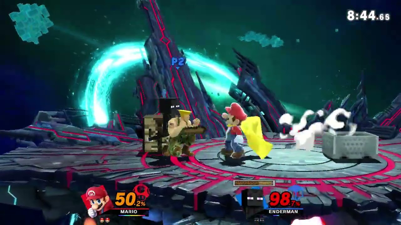 PELEANDO CONTRA EL MEJOR MARIO QUE CONOZCO XD (con objetos) || mantakaps || #ssbu 