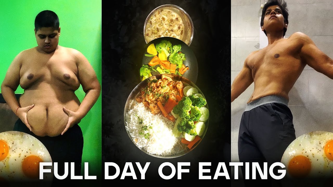 🇮🇳 Full day of eating for weight loss and muscle building | How I lost 65 KGs