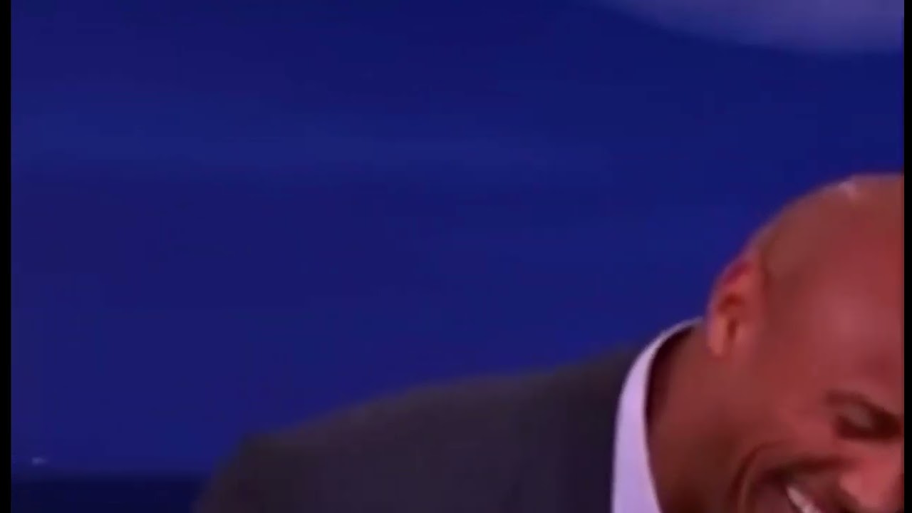 The rock laughing edit