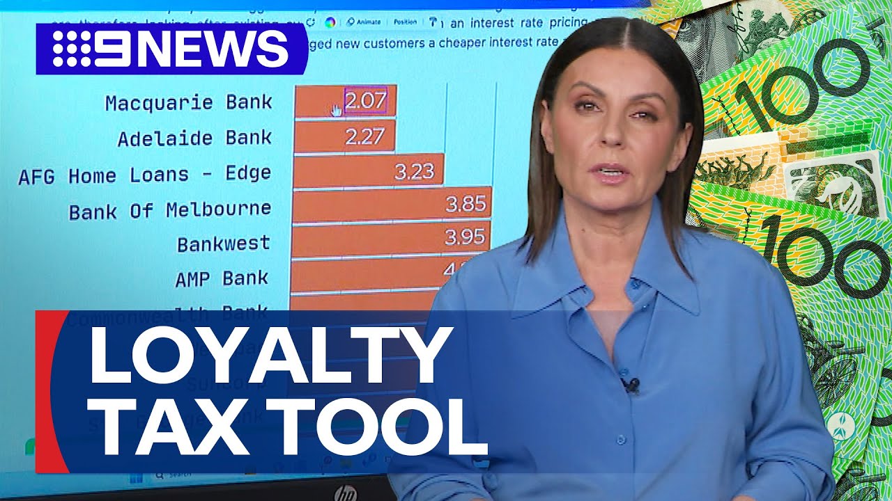 Mortgage brokers getting around &lsquo;loyalty tax' with AI tool | 9 News Australia