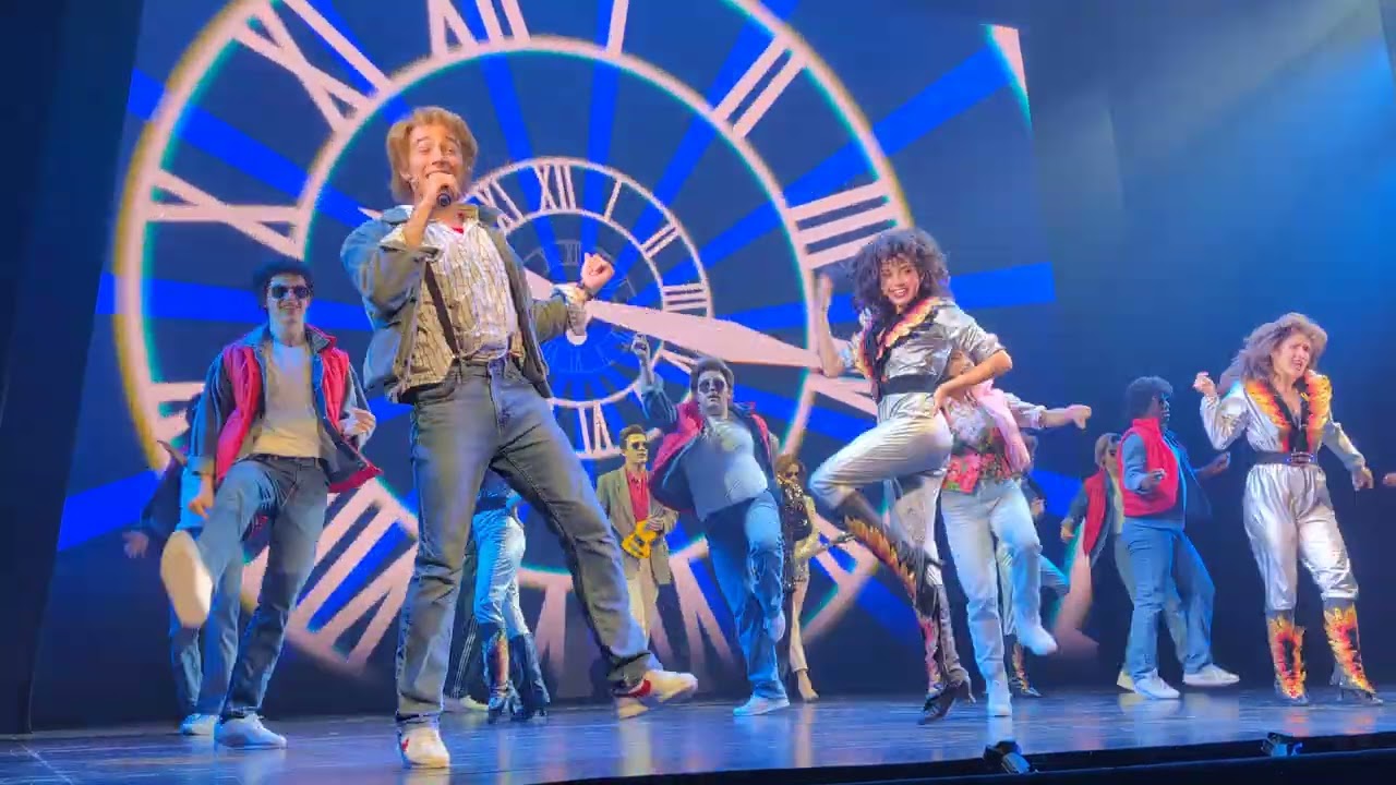 Back to the Future The Musical 2/14/26 eve #curtaincall #touring with Steven Eckloff as Marty Mcfly