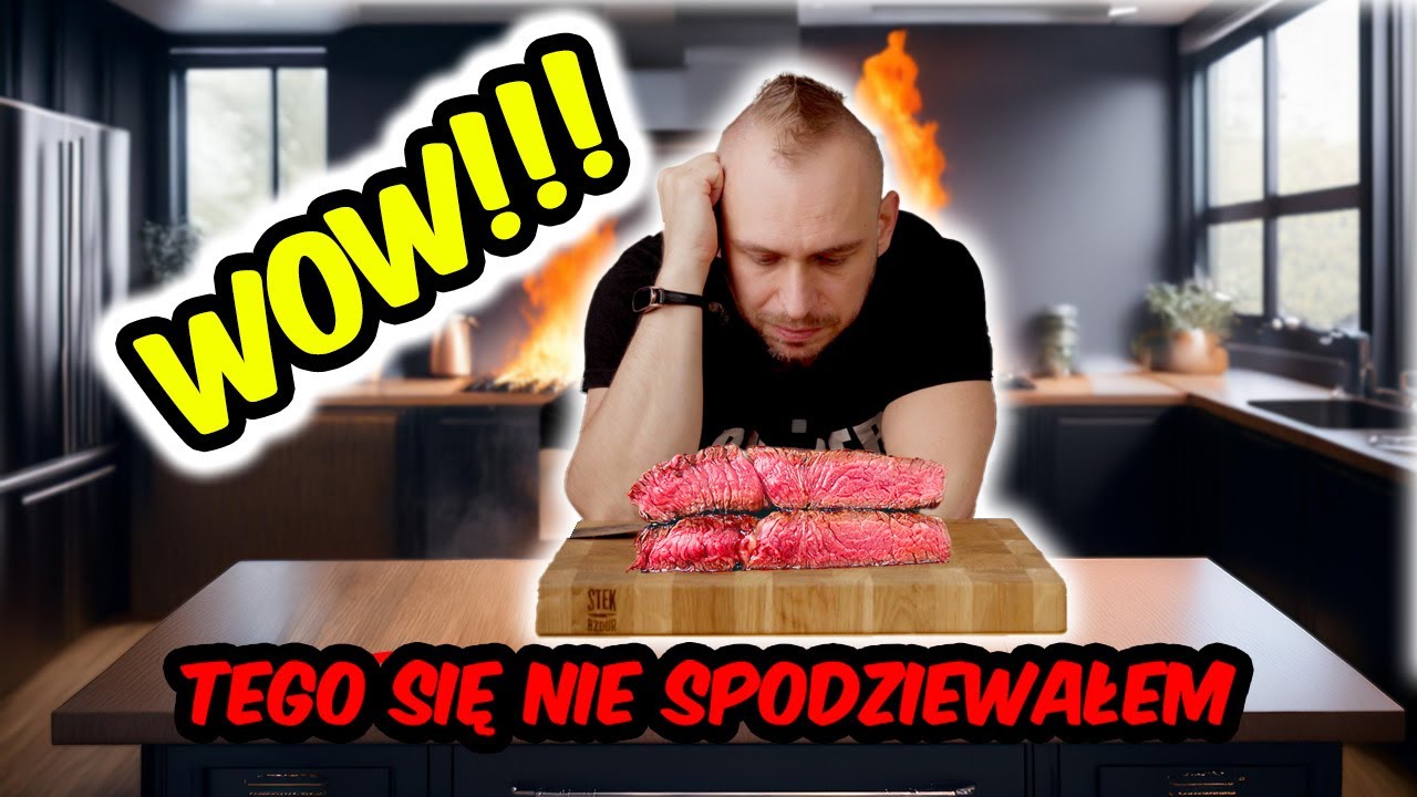 Jak smażyć steki bez pryskającego tłuszczu? - znalazłem rozwiązanie - COLD SEAR!