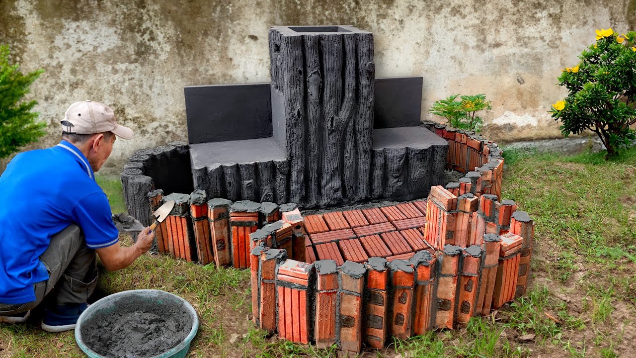 Stunning creative ideas from cement | Aquarium decoration ideas