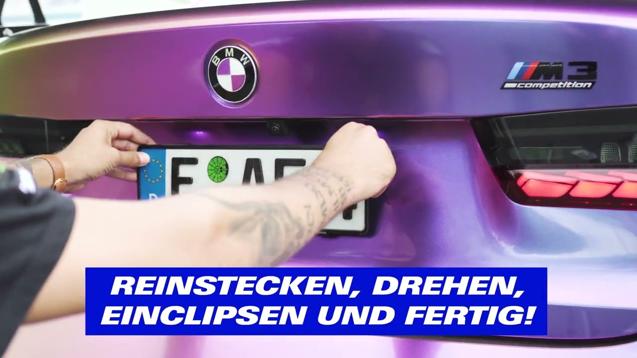 TwistNFix V3 Kennzeichenhalter