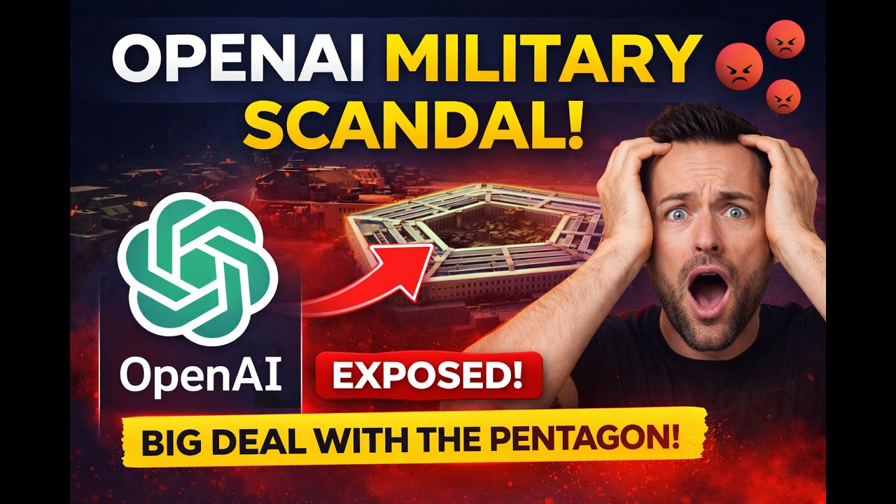 🔴OpenAI&rsquo;s Military Deal Scandal & The New GPT-5.3 