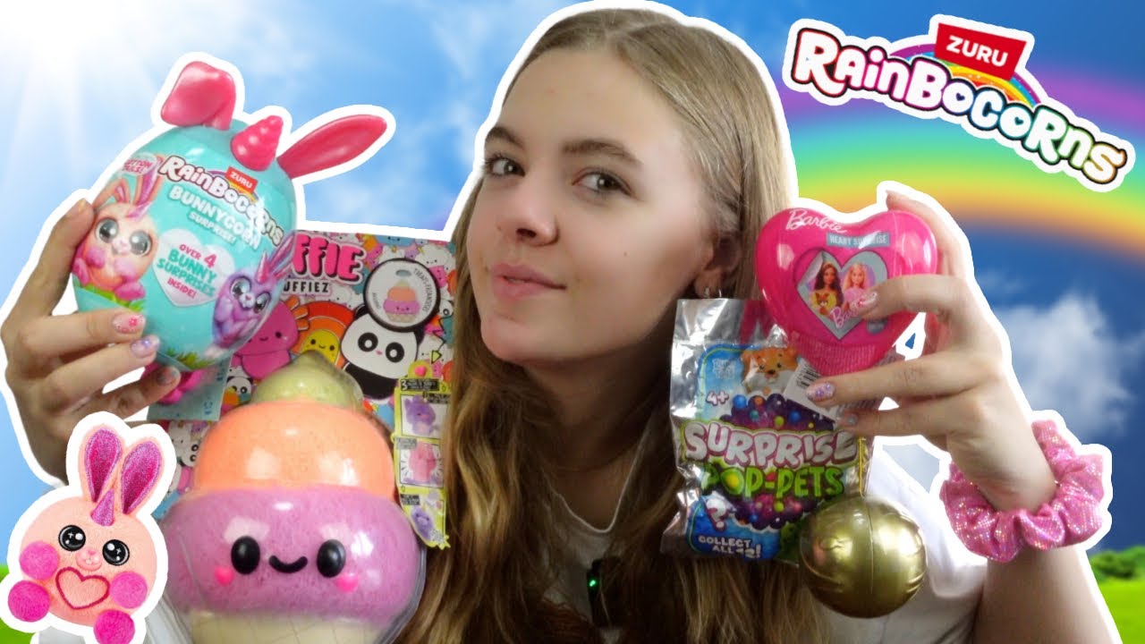 Testování hraček a surprise /RAINBOCORNS  /LEA