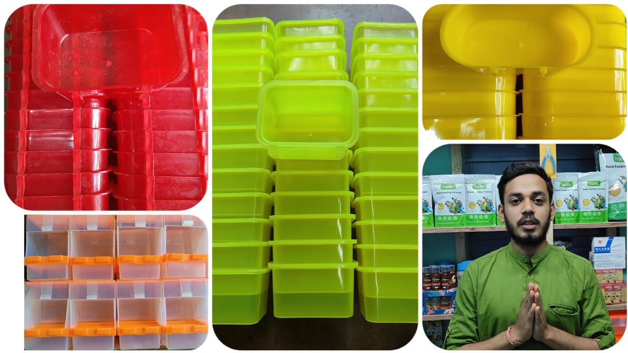 Plastic Bowls rate update wholesale and retail  #birdsseed #galiffstreet #deyaviary