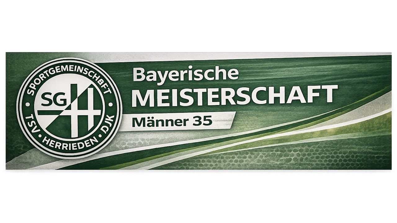 Faustball LIVE | Bayerische Meisterschaft M&auml;nner 35 &ndash; SG TSV/DJK Herrieden
