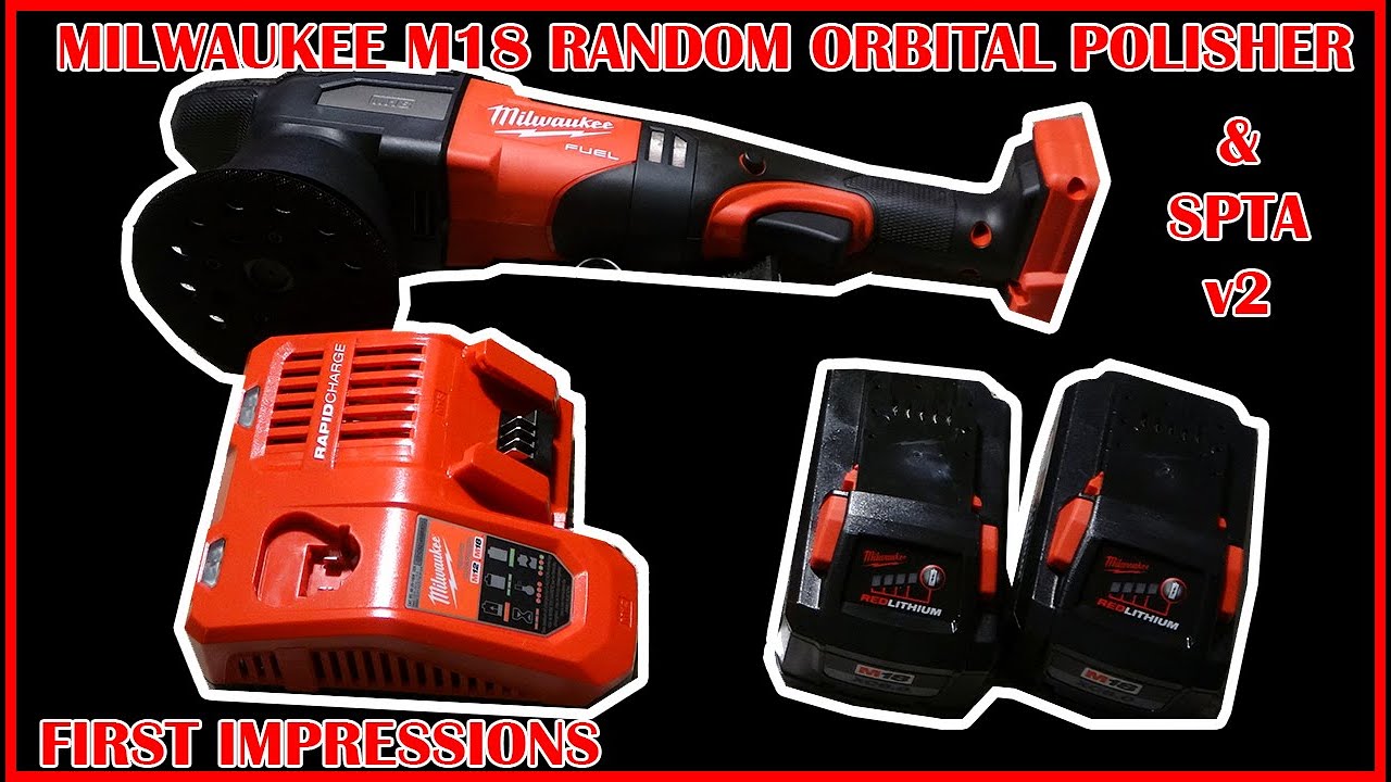 Milwaukee 15mm Cordless Polisher, 21mm Cordless Polisher SPTA  V2 FIRST IMPRESSIONS  2684-20 2685-20