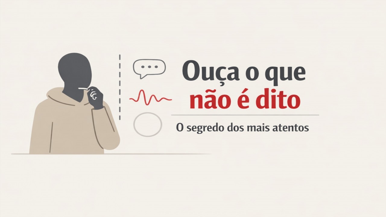 O truque de 1% das pessoas: ouça o que não é dito