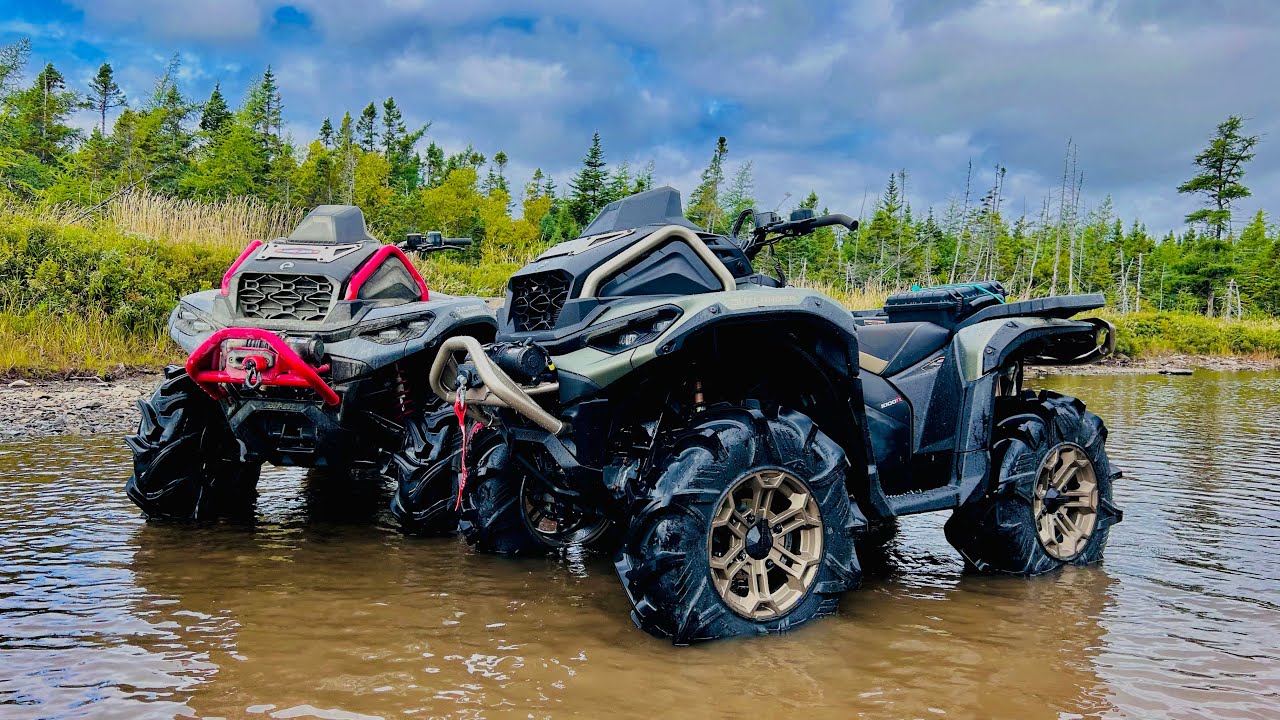 2026 Outlander XMR 1000 Break In Ride!! – Bay Bulls Big Pond Water Levels Historic Lows!!