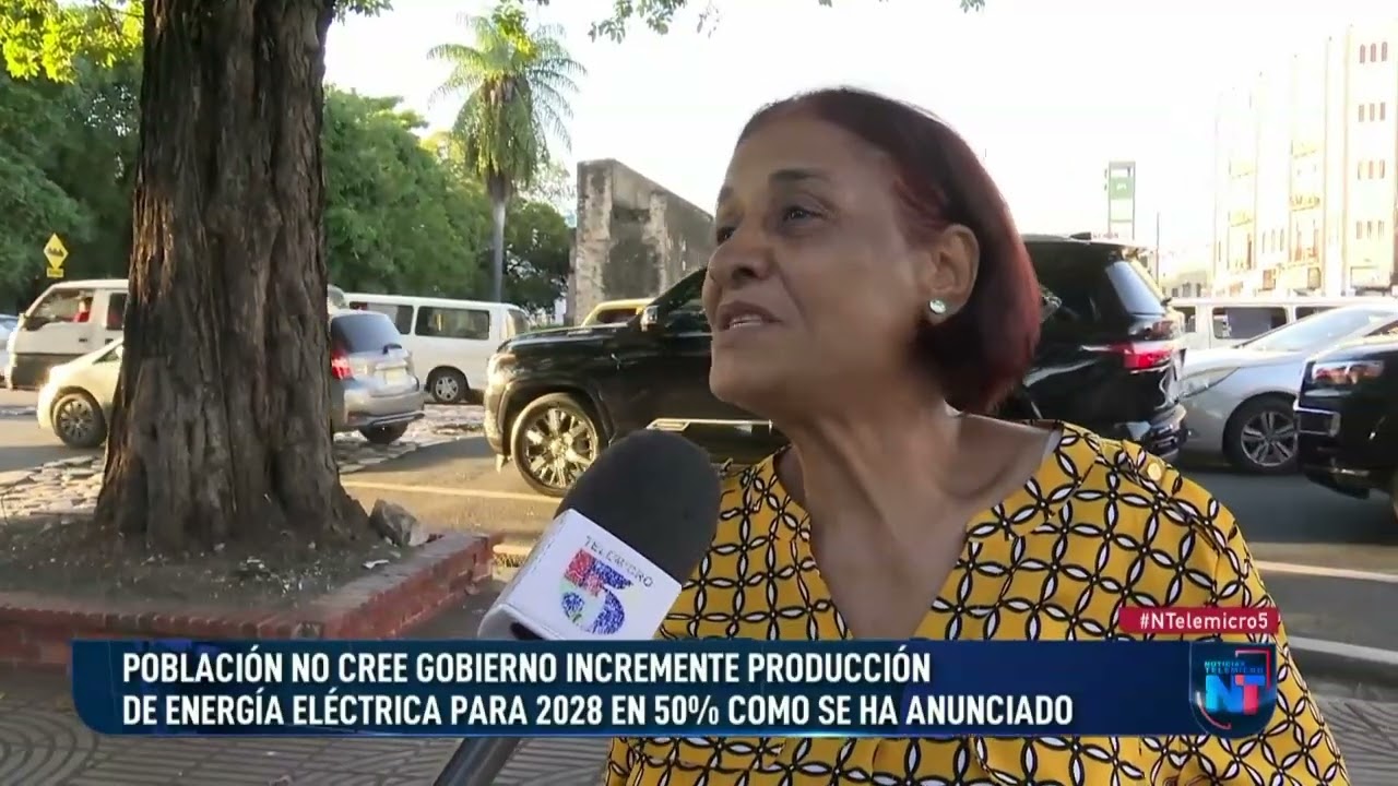 Población no cree que Gobierno incremente producción de energía en 50 % para 2028