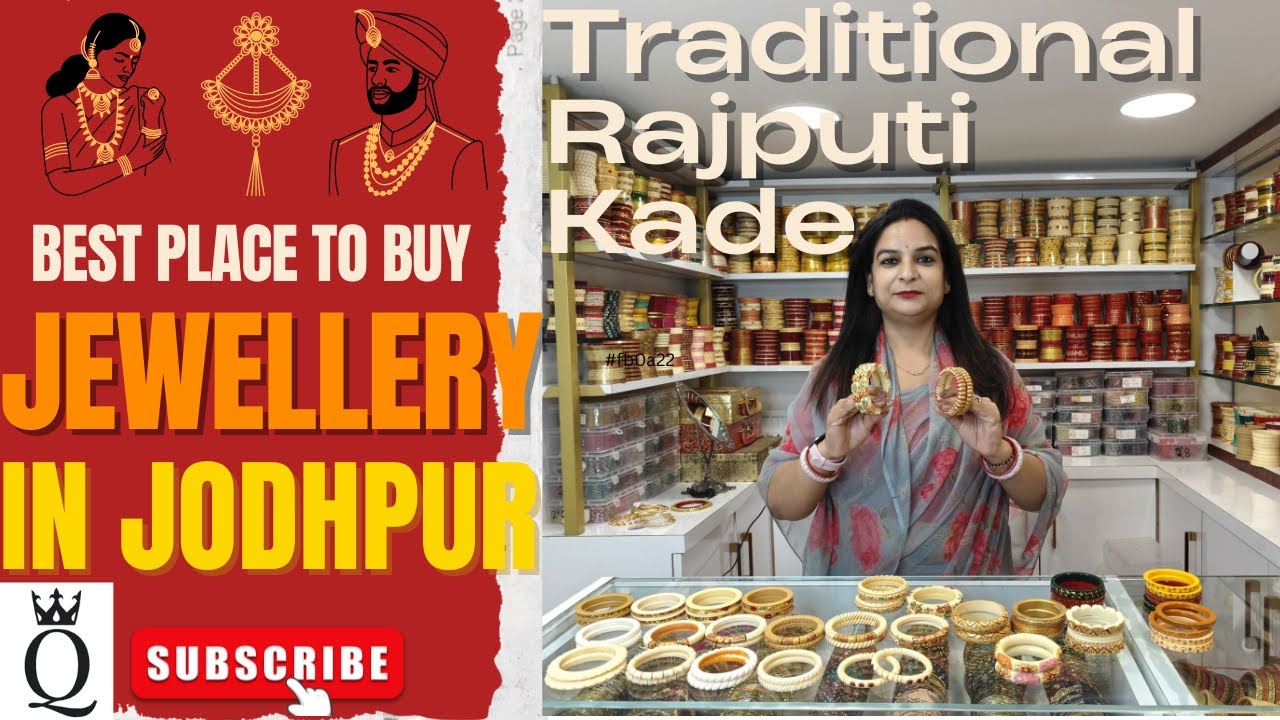 Traditional 𝐑𝐀𝐉𝐏𝐔𝐓𝐈 𝐊𝐀𝐃𝐄 | Best in JODHPUR | Traditional and Imitation Jewellery Store in JODHPUR |