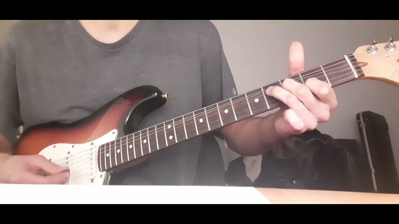 Tears of Rage Jimi Hendrix cover and tutorial by KPF
