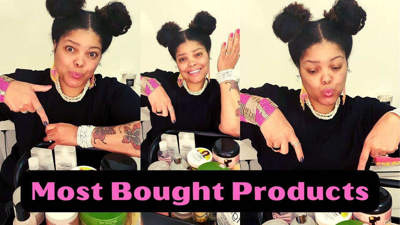 WHAT ARE MY MOST BOUGHT HAIR PRODUCTS for my Type 4 Natural Hair | Products I purchase over & over!