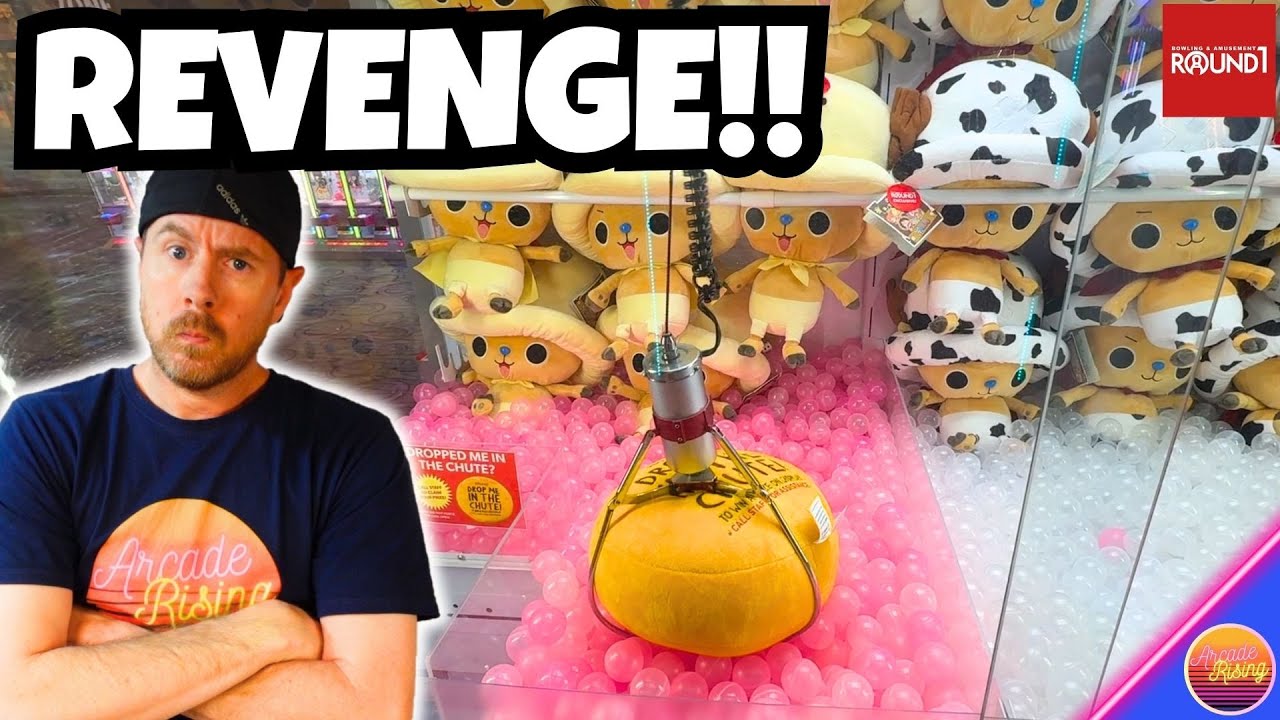 WE NEED REVENGE! On These Claw Machine Prizes at Round 1!
