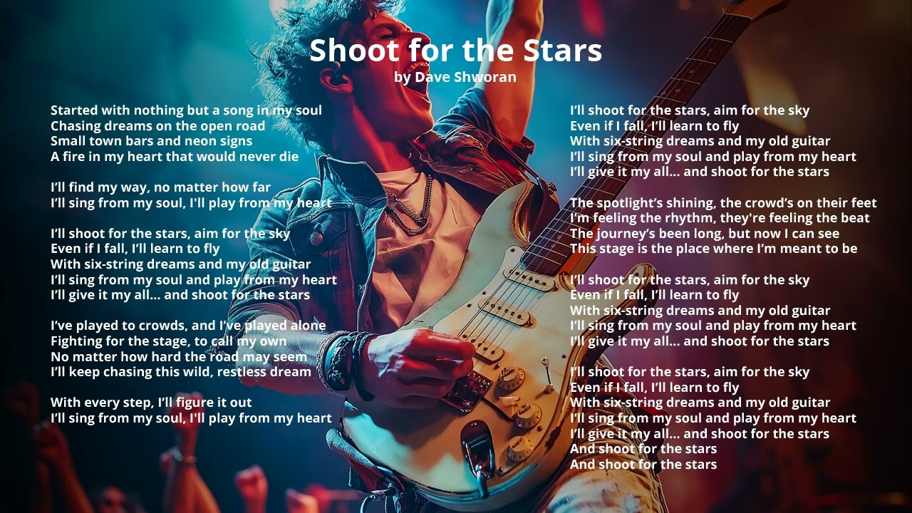 Shoot for the Stars (Remix) - Lyrics
