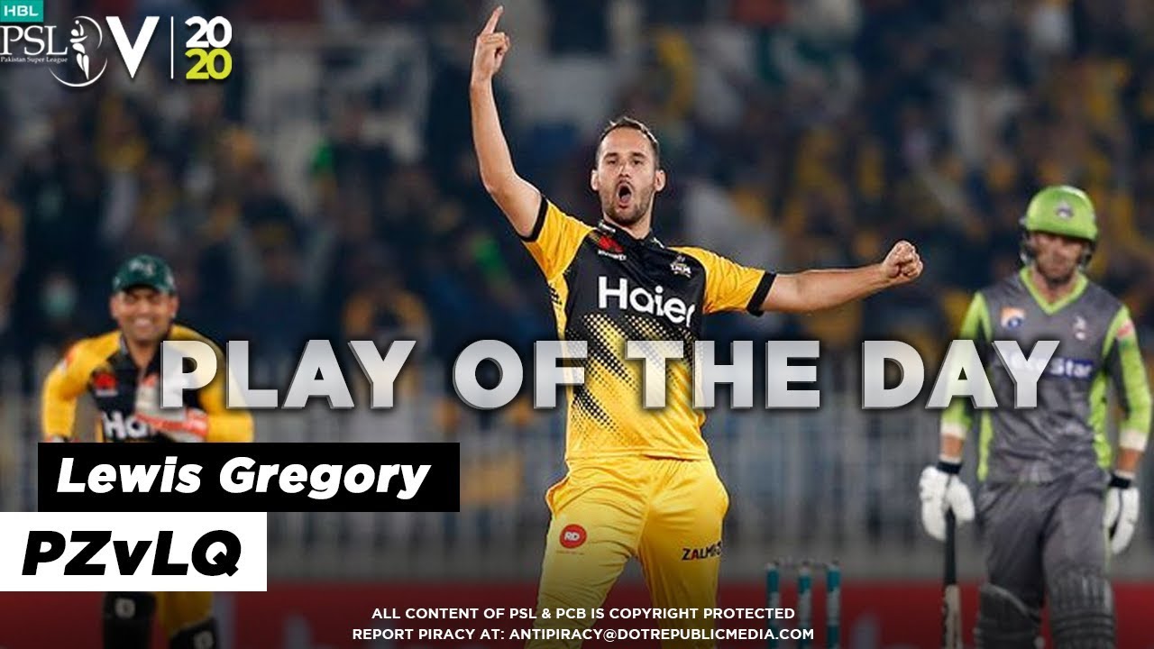 Play of the Day | Lewis Gregory | #PZvLQ | #HBLPSLV