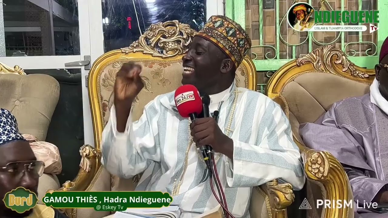 Serigne Mounirou Moussa Ndieguene waxtan burd hadra Ndieguene