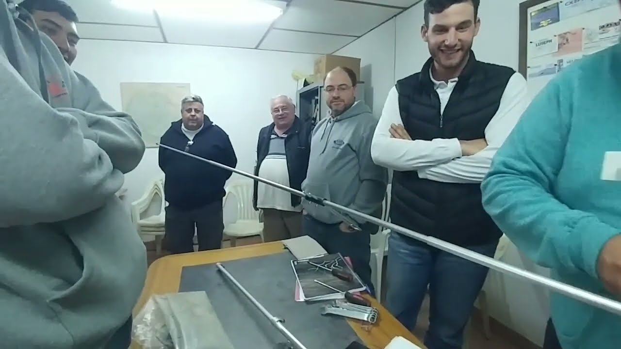 CLASE PRÁCTICA Curso de Radioaficionado ARMANDO ANTENA RINGO VHF Parte 2 2024