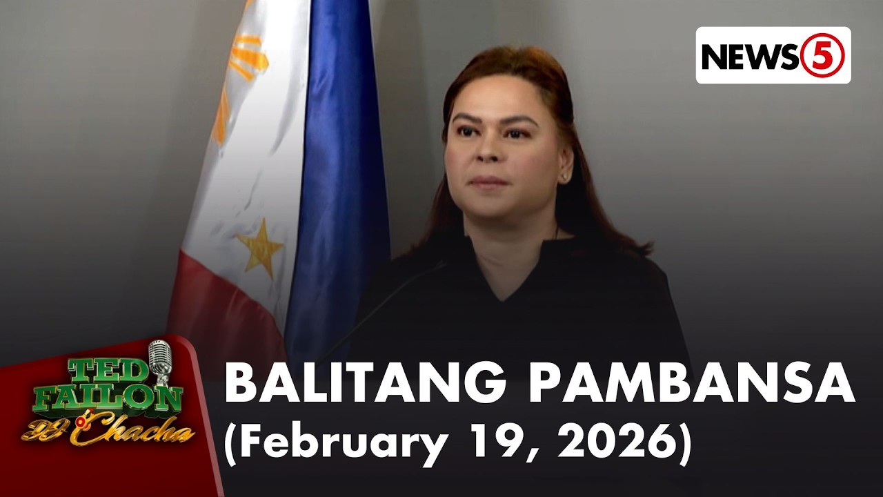 VP Sara, tatakbong Pangulo sa 2028 | Ted Failon & DJ Chacha