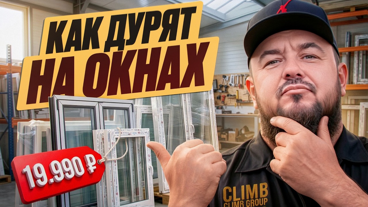 Схемы обмана БАРЫГ-оконщиков. Вся правда про АЛЮМИНИЕВЫЕ ОКНА