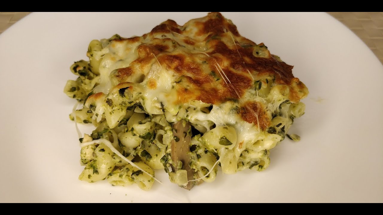 Easy Chicken and Spinach Pasta - باستا الدجاج والسبانخ