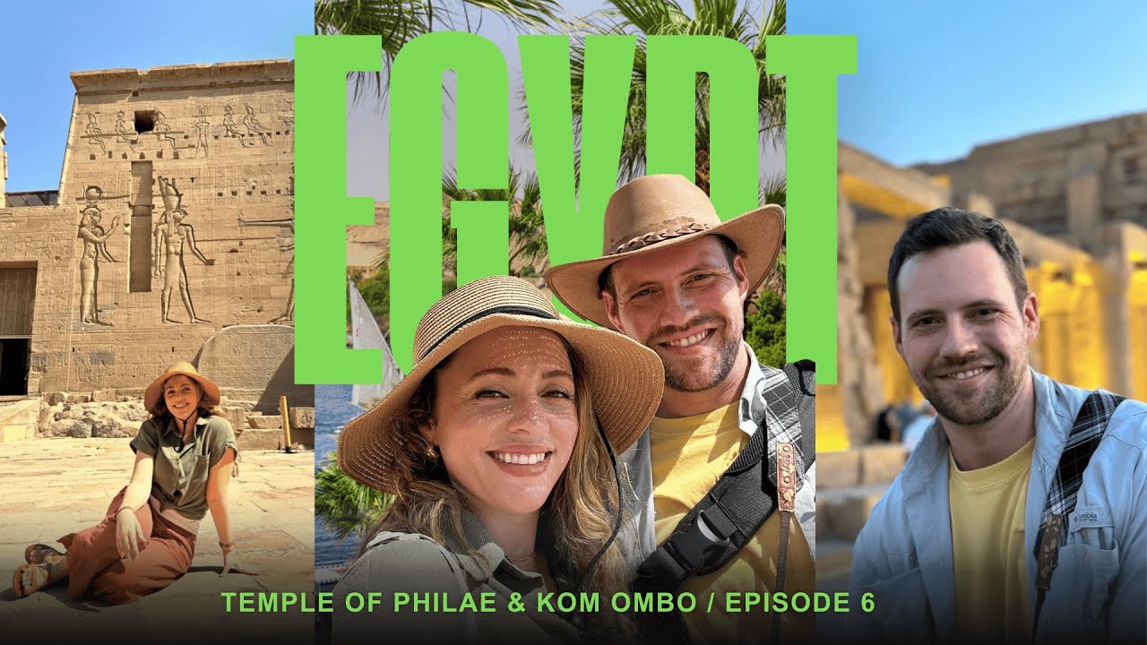 EGYPT | Sailing down the Nile, Mummified Crocodiles, Temple of Philae & Kom Ombo, Felucca