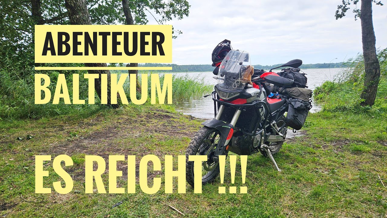 Motorradreise | Abenteuer Baltikum | Unwetter in Riga und endlich campen am Meer