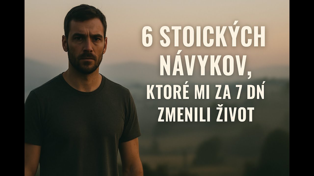 Toto mi zmenilo život. 6 n&aacute;vykov, 7 dn&iacute;.