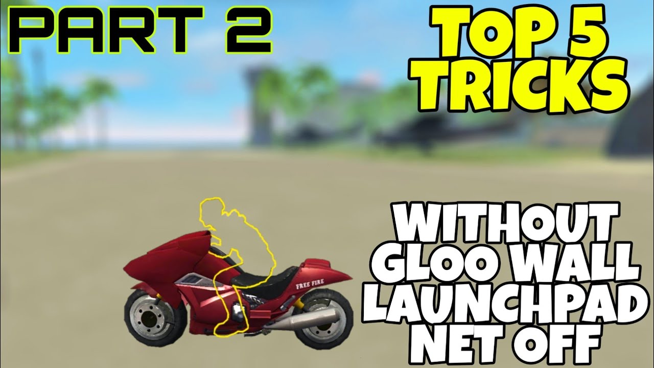 Top 5 Hidden Places In Free Fire Without Gloo Wall Net Off Launch Pad | Free Fire Tricks | Free Fire
