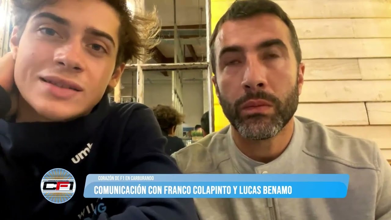 #cf1 - Entrevista a Franco Colapinto y Lucas Benamo - F3 - Previa Silverstone