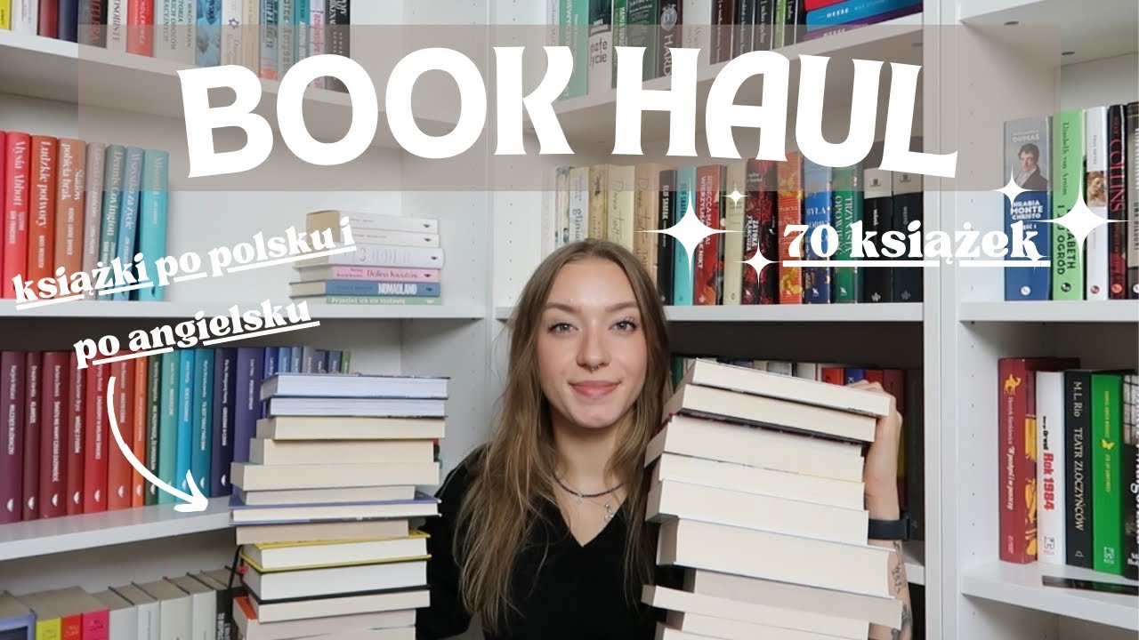 BOOK HAUL - 70 książek! 📚❤️